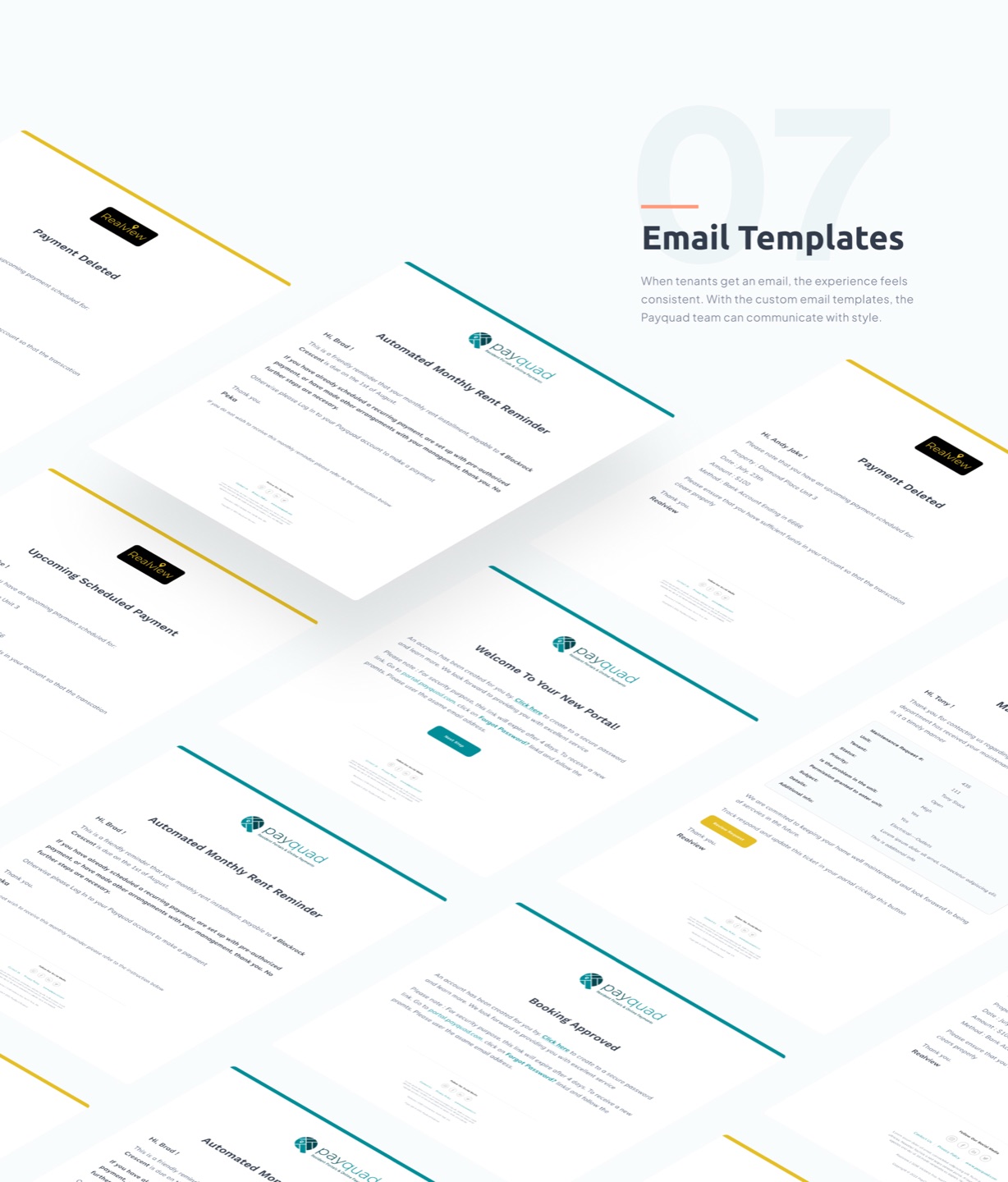 PayQuad: Email template