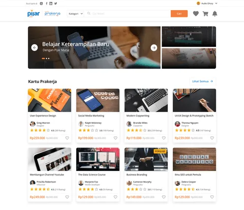 Marketplace Homepage 1.0