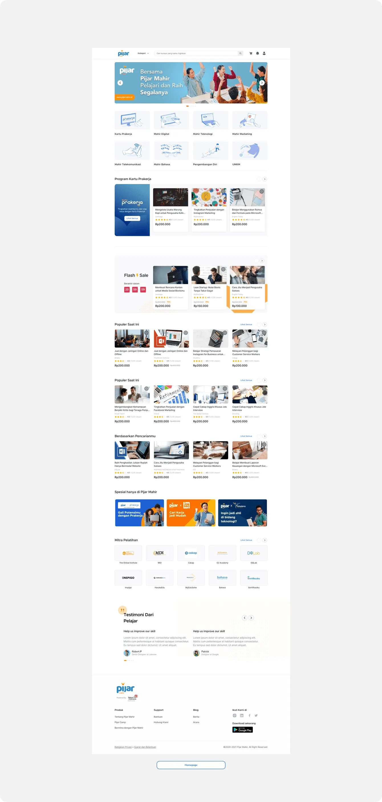 Marketplace’s Homepage 2.0, 2022