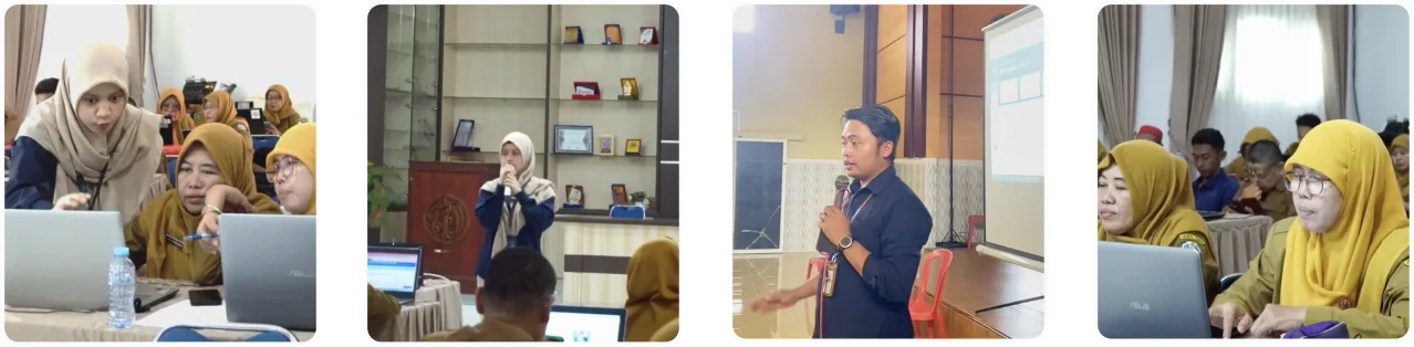 Documentation of BIMTEK by the Pijar Sekolah team to user schools